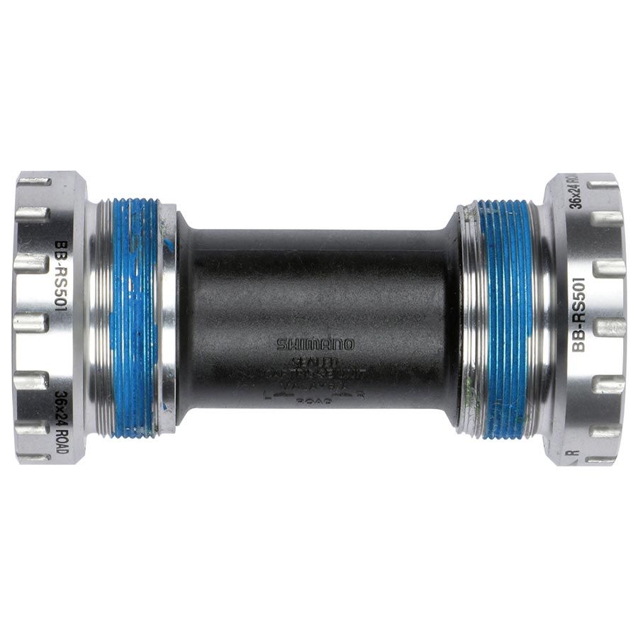 Jeu de pédalier fileté Shimano, BB-RS501, Anglais, 68mm, 24mm