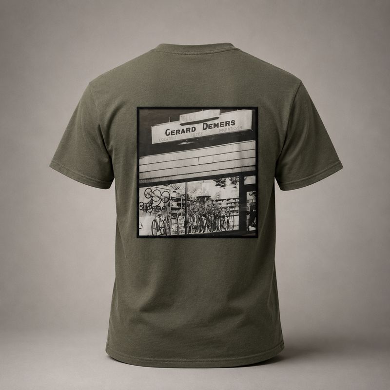 T-shirt manches courtes Demers ''Gerard Demers'' Unisex Vert