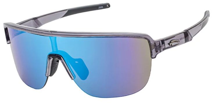 Lunettes Atmosphere Dope Gris Transparent - Lentille Bleu Revo