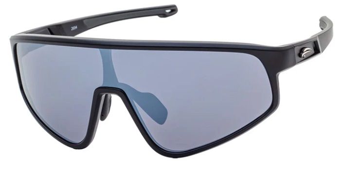 Lunettes Atmosphere Tremblant Noir Mat - Lentille Argent Revo