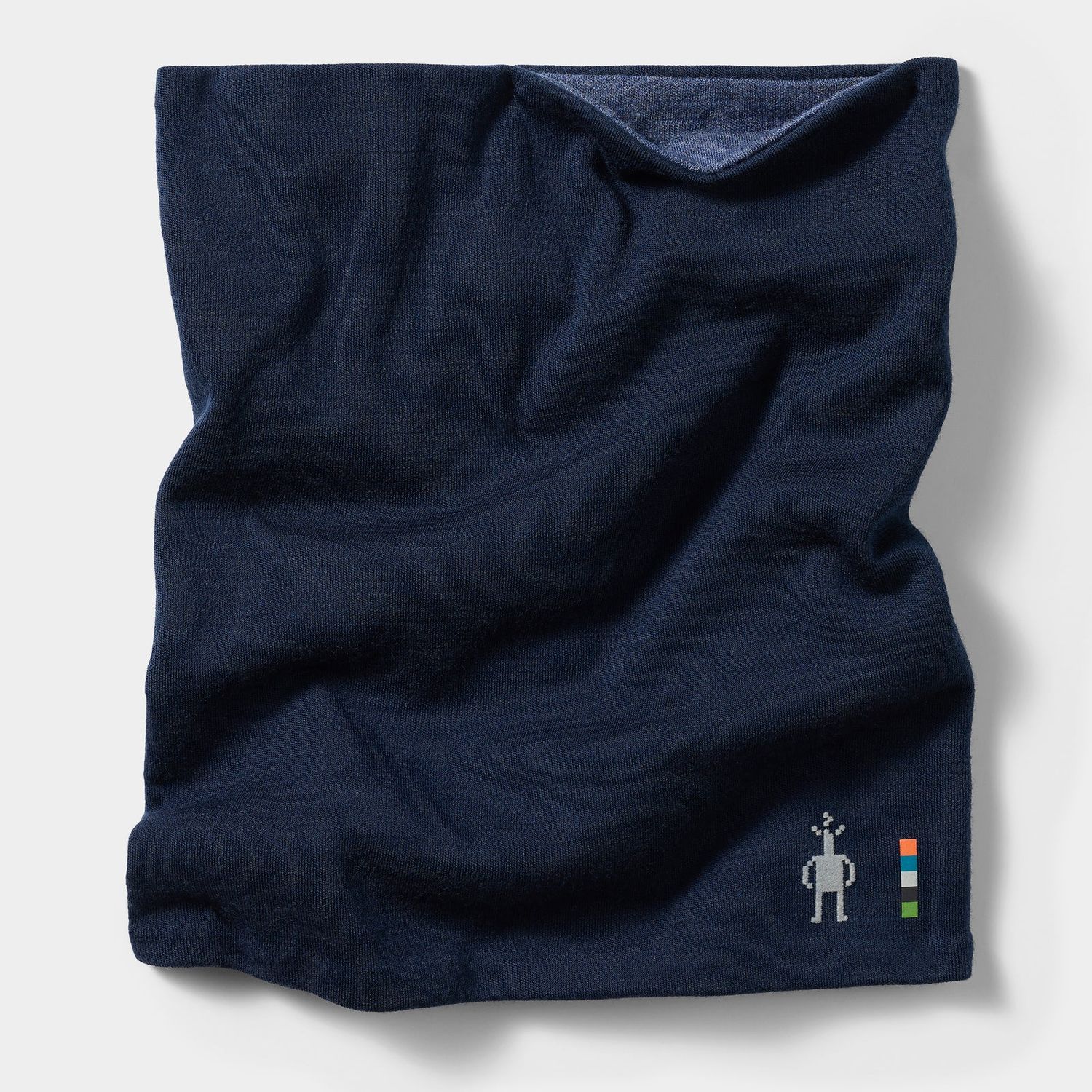 Cache-cou réversible Smartwool Thermal Merino Bleu Nuit/Marin