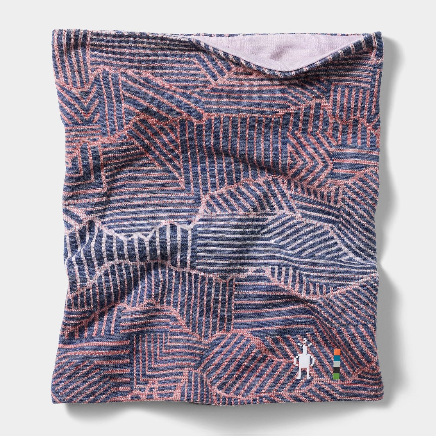Cache-cou réversible Smartwool Thermal Merino Pics Linéaires Nuit Tombante
