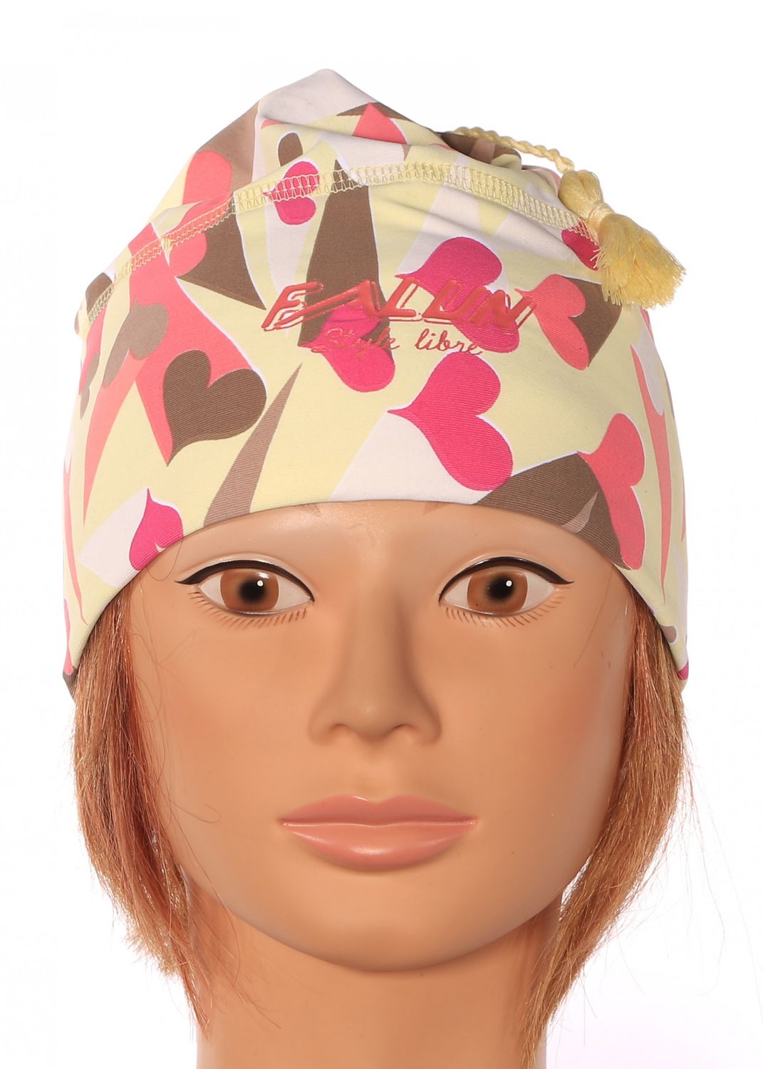 Tuque Falun Style Libre Dame de coeur