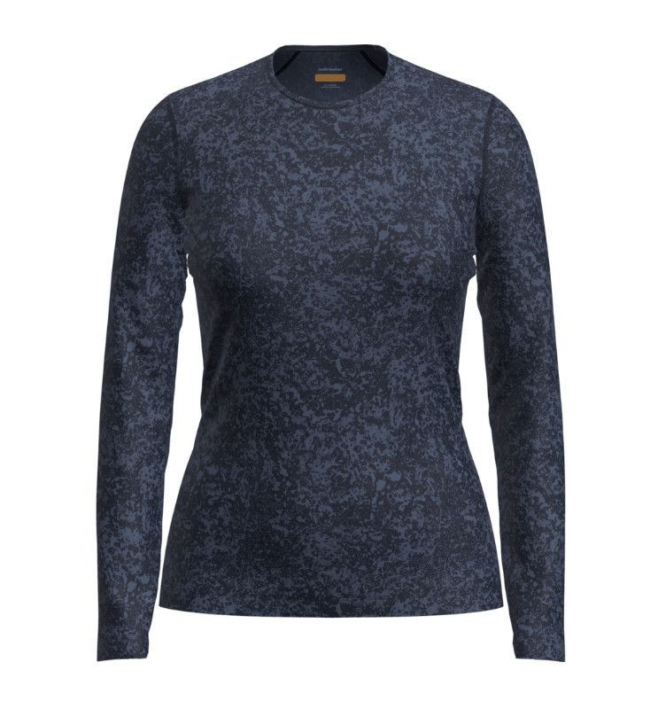 Sous-vêtement manches longues Icebreaker 200 Oasis Merino Femme Marin Foncé