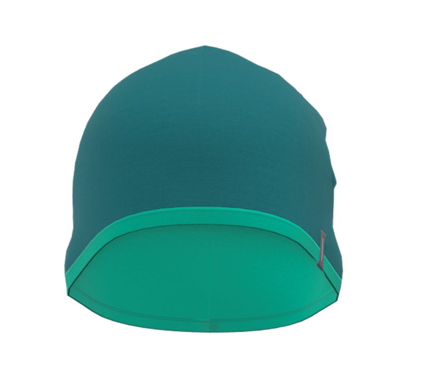 Tuque réversible Icebreaker 200 Oasis Merino Turquoise/Menthe