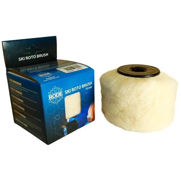 Brosse rotative Rode Roto à poils longs en Laine Merino 70mm