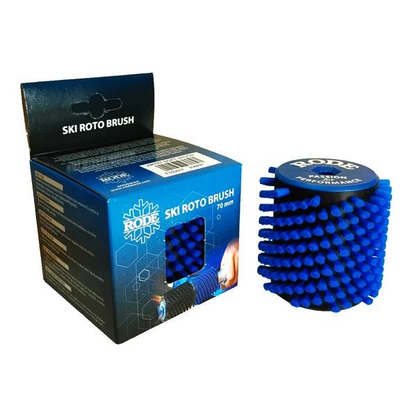 Brosse rotative Rode Roto en Nylon souple 70mm