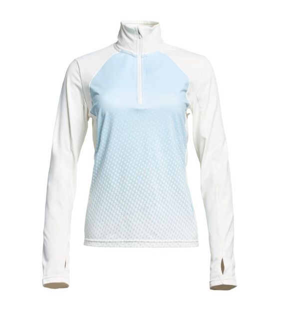 Chandail manches longues 1/2 Zip Swix Tista Femme Blanc Neige
