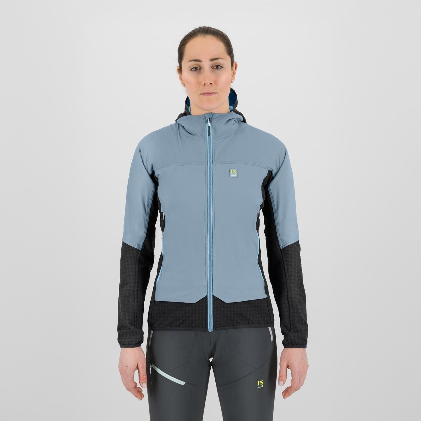 Manteau Karpos Alagna Plus 2.0 Femme Bleu Ciel/Noir