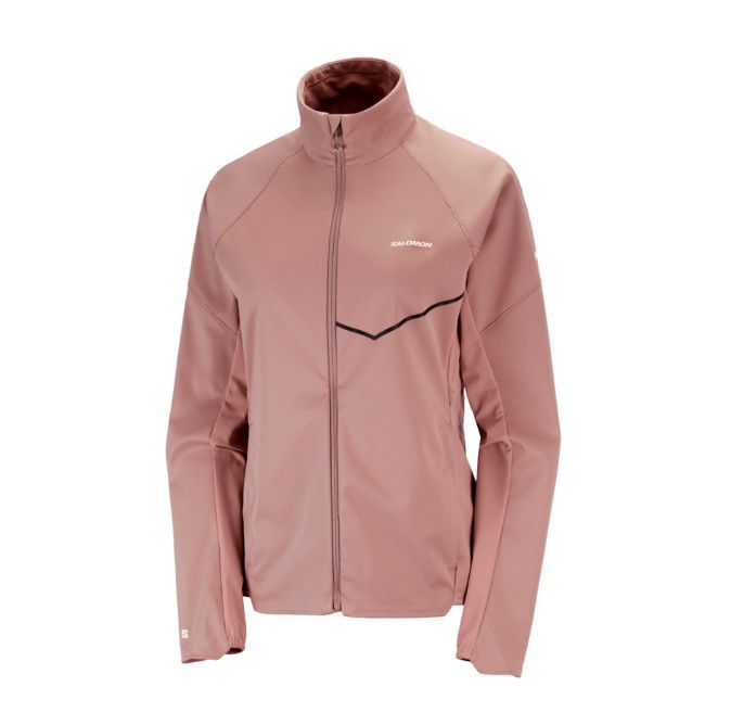 Manteau Salomon Sense Softshell Femme Terre Rose