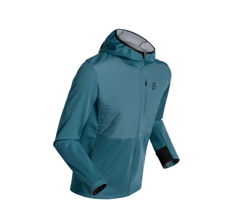 Manteau à capuche Bjorn Daehlie Power Turquoise