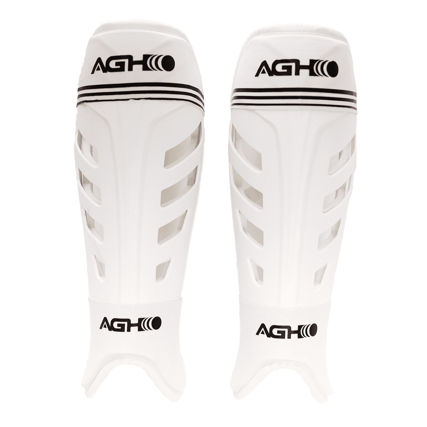 Hockey Shin Guards White