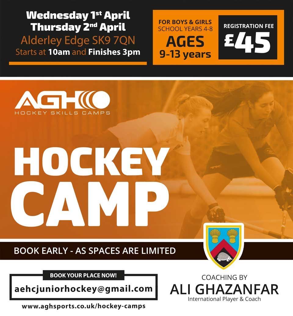 Hockey Camp - Alderley Edge - April 1st - 2nd 2026