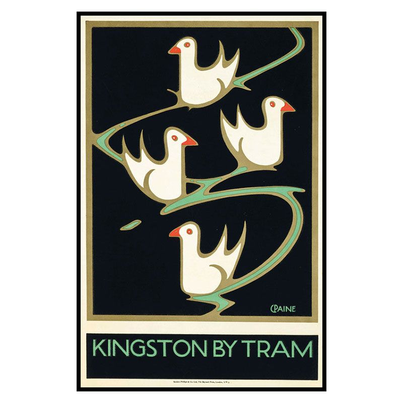 KINGSTON by TRAM Charles Paine   (1921)