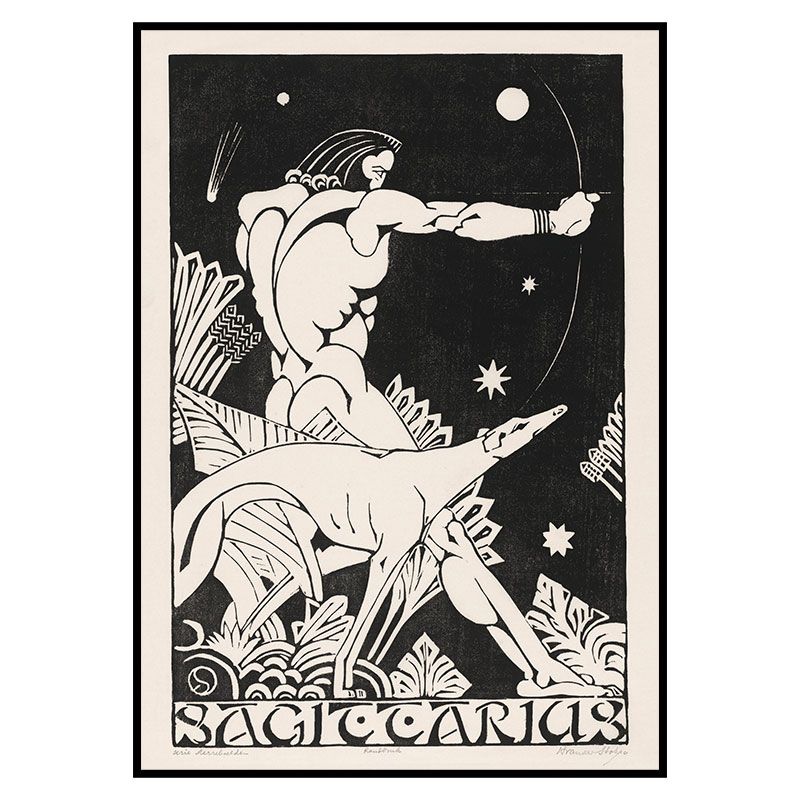 Sterrenbeeld Boogschutter  Henri van der Stok (1880–1920)