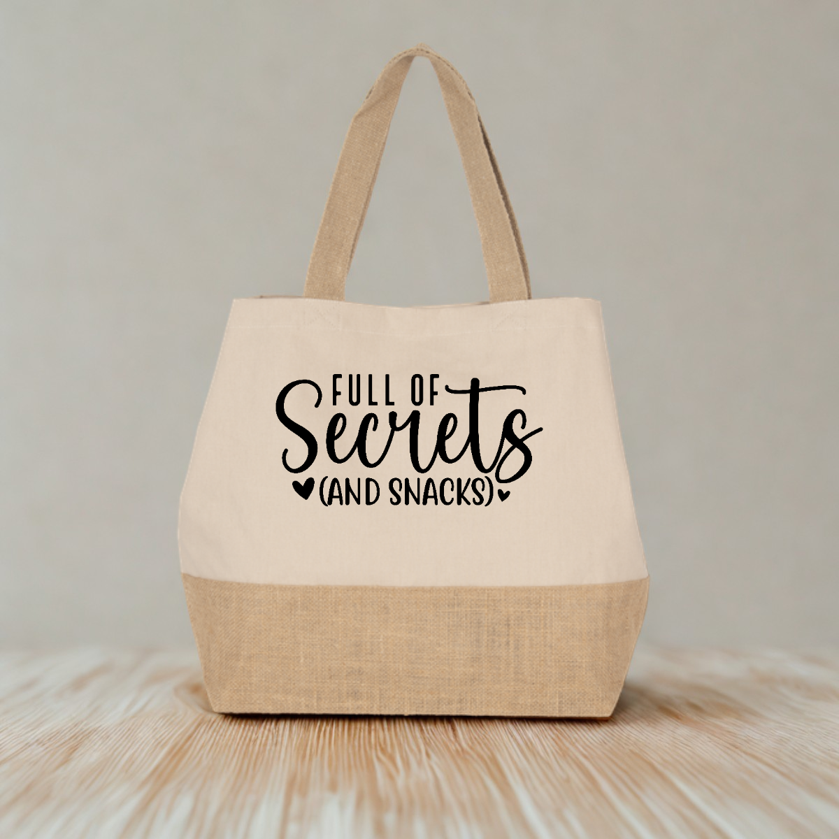 FULL OF SECRETS (AND SNACKS)