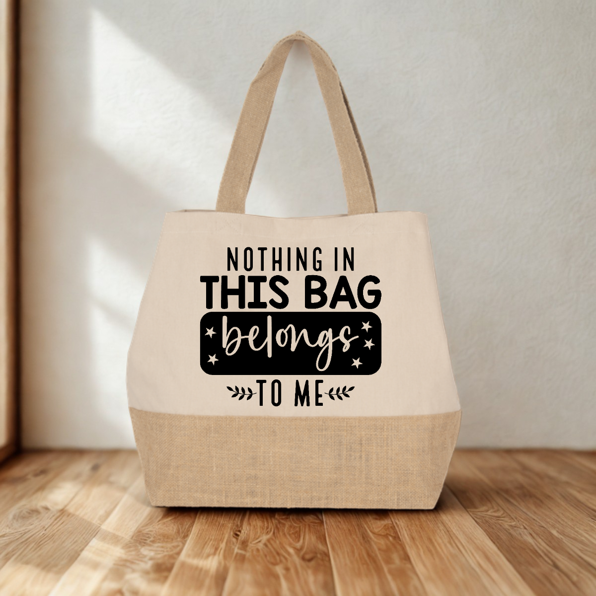NOTHING IN THIS BAG BELONGS TO ME