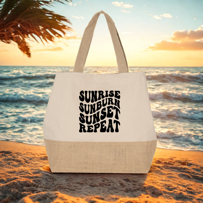 SUNRISE SUNBURN SUNSET REPEAT