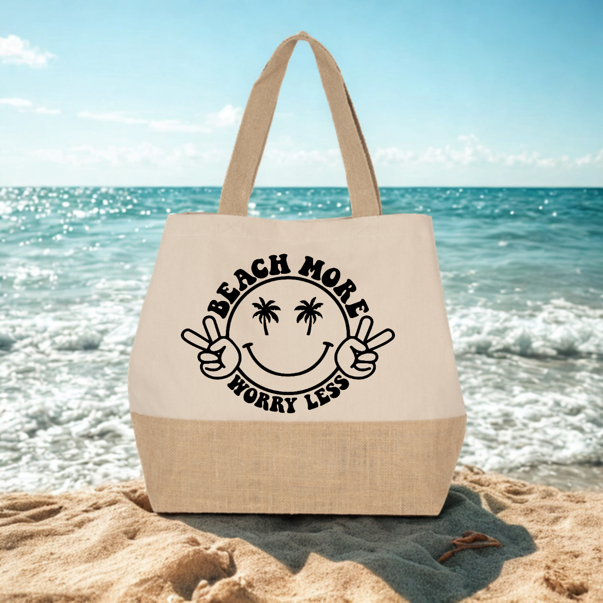 BEACH MORE, WORRY LESS