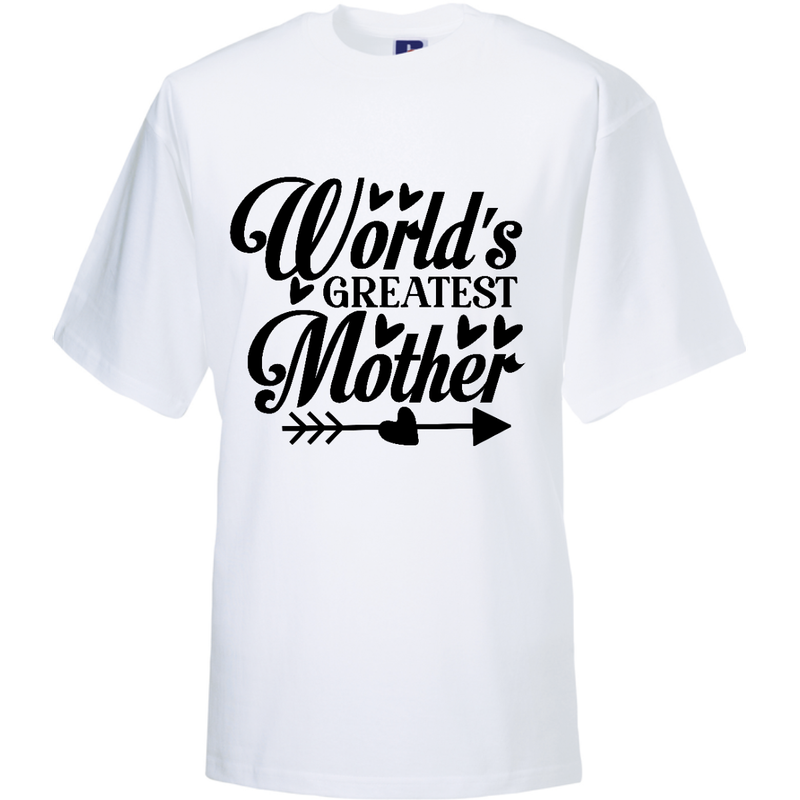 WORLD&#39;S GREATEST MOTHER (verschillende kleuren en maten)