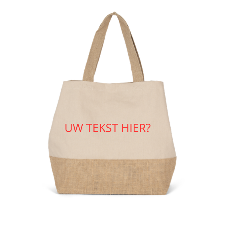 STRANDTAS  (verschillende kleuren tekst)