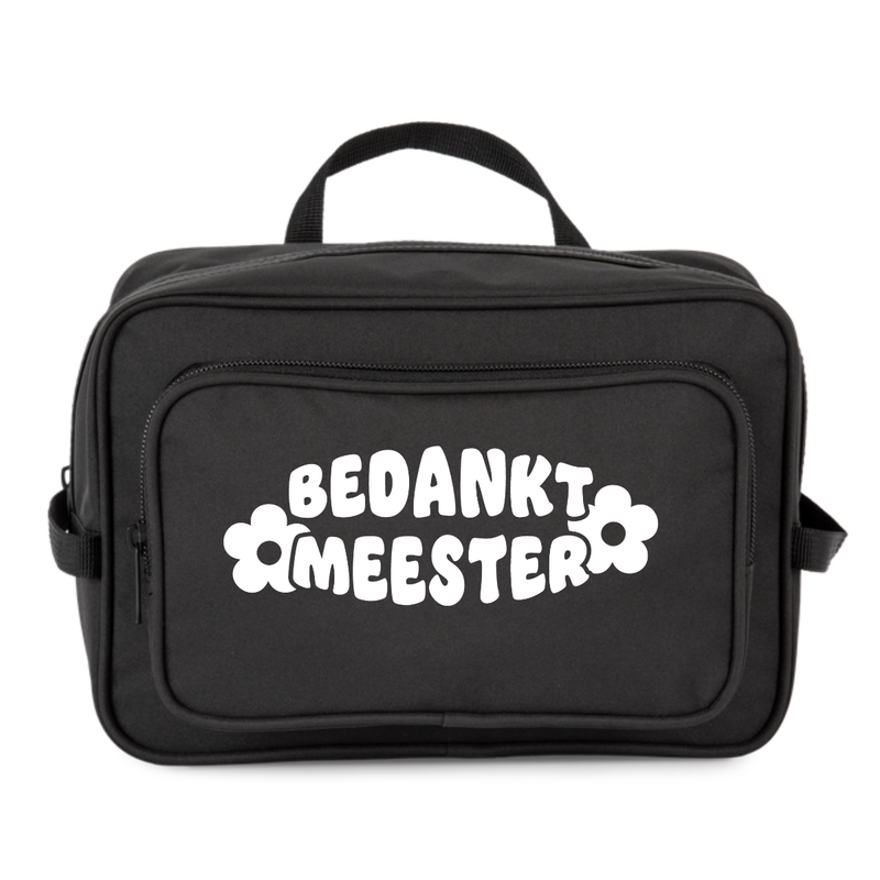 BEDANKT MEESTER