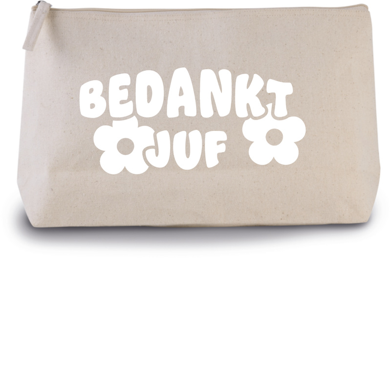 BEDANKT JUF (verschillende kleuren)