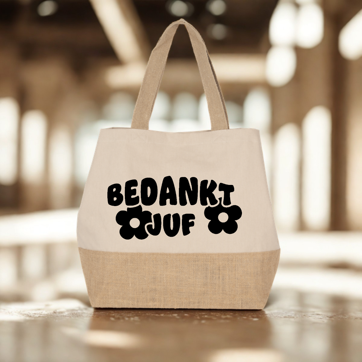 BEDANKT JUF