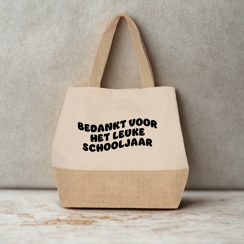 BEDANKT VOOR HET LEUKE SCHOOLJAAR