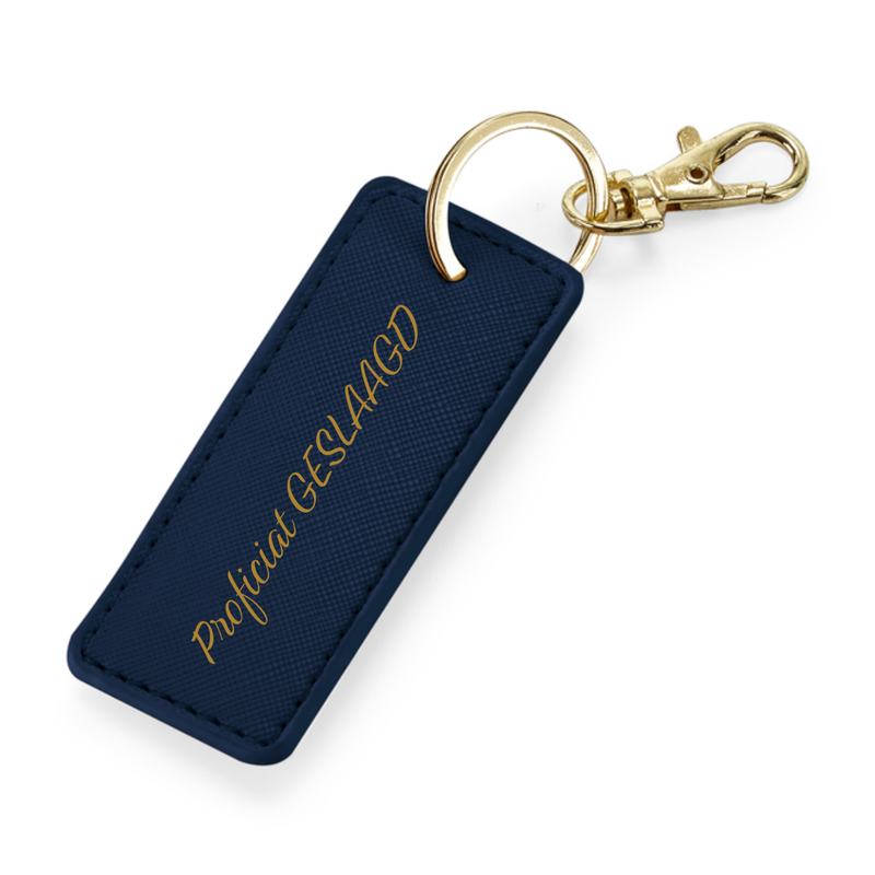 PROFICIAT GESLAAGD (verschillende kleuren)
