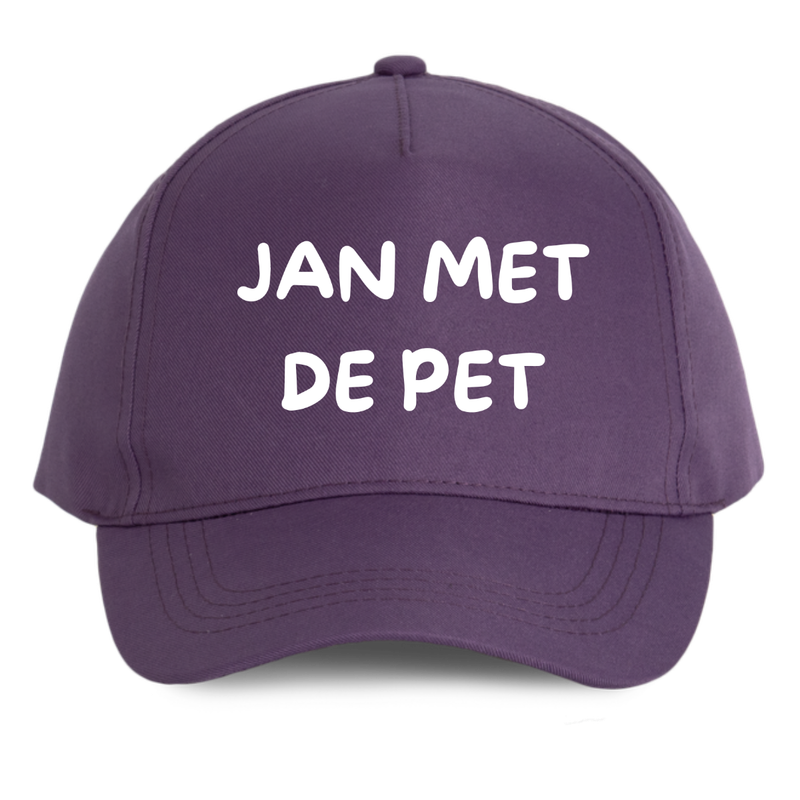 JAN MET DE PET (verschillende kleuren)