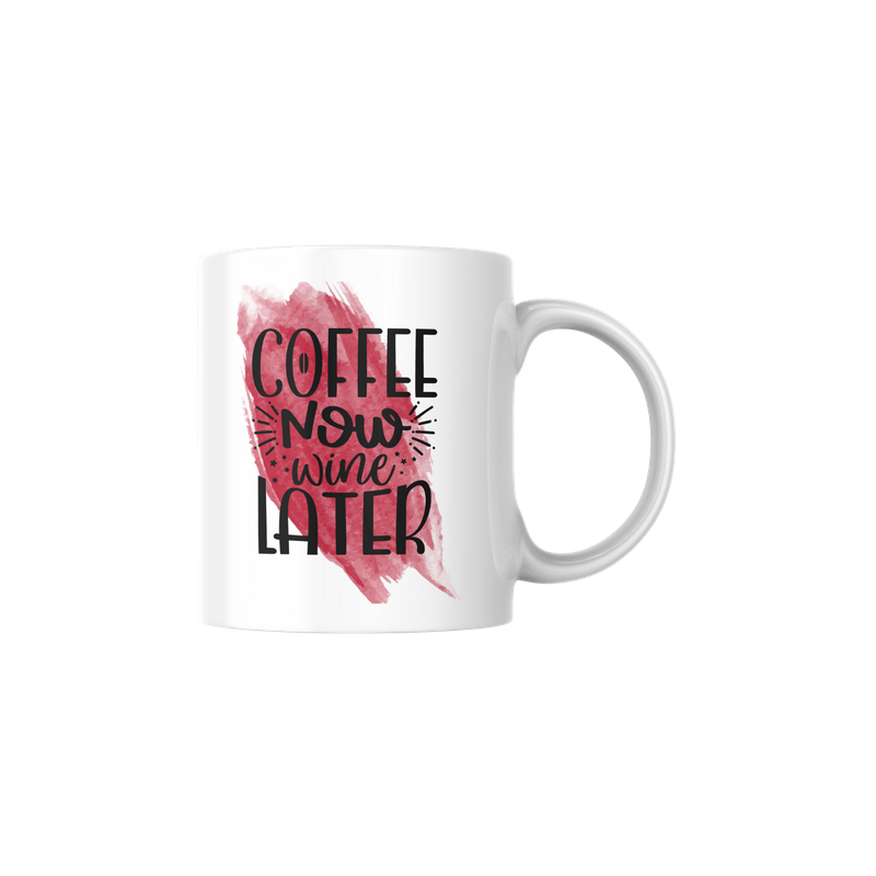 COFFEE NOW WINE LATER