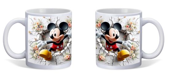 MICKEY LOOPT UIT MUUR