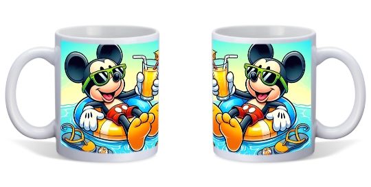 MICKEY MOUSE IN ZWEMBAD