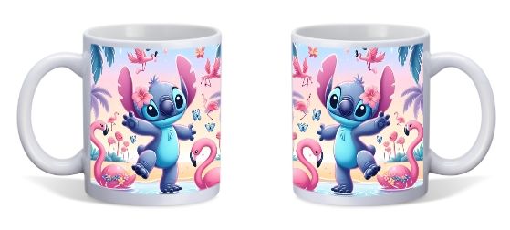 STITCH MET FLAMINGO