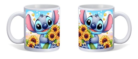 STITCH MET ZONNEBLOEMEN