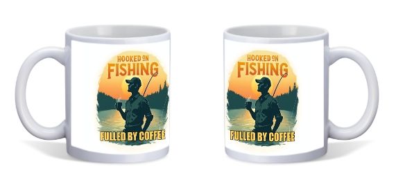 HOOKED ON FISHING, FULLED BY COFFEE