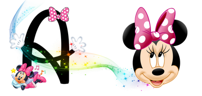 MICKEY, MINIIE ALFABET VAN A TOT Z