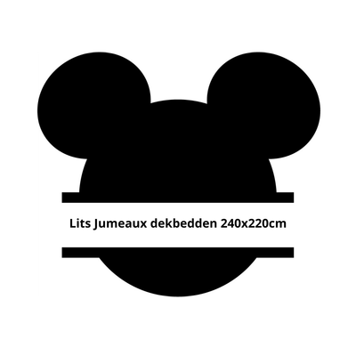 LITS JUMEAUX 240x220cm