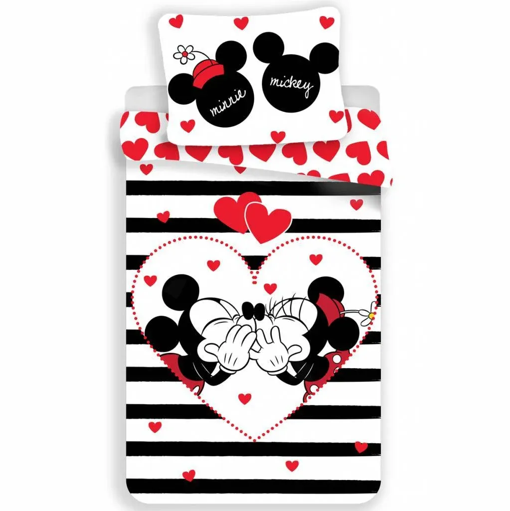 MINNIE EN MICKEY MOUSE STRIPE