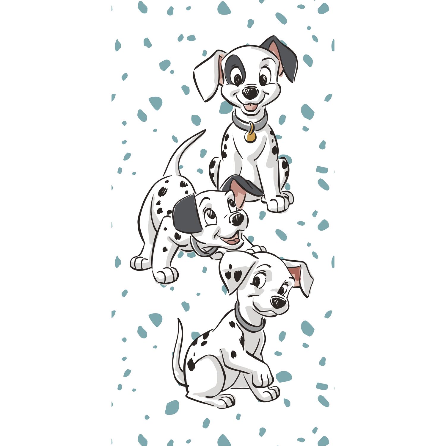 101 DALMATIERS 70X140CM