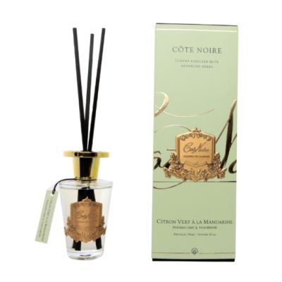 Geurstokjes Persian Lime 150ml goud – Cote Noire