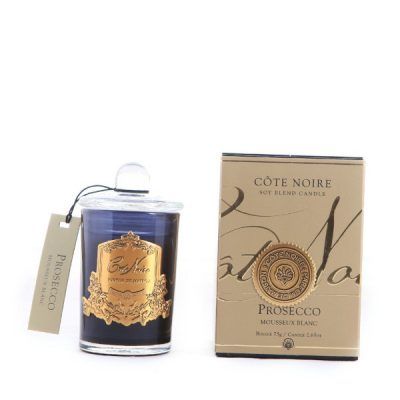 Geurkaars Prosecco 75gr goud 25 branduren – Cote Noire