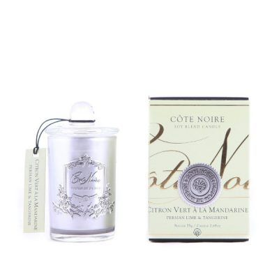 Geurkaars Persian Lime 75gr zilver 25 branduren – Cote Noire