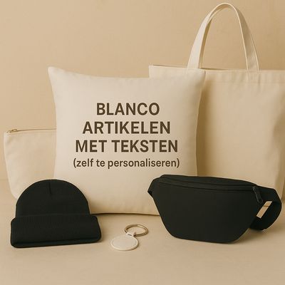 BLANCO ARTIKELEN MET TEKSTEN  (zelf te personaliseren)