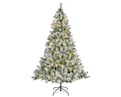 Everlands kunstkerstboom Imperial Pine snowy 150cm+LED