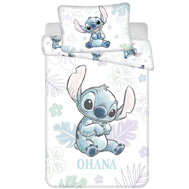 BABY Dekbedovertrek, Ohana - 135 x 100 + 40 x 60 cm - Katoen