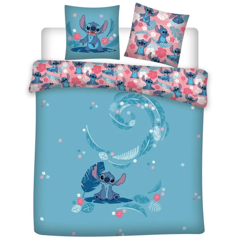 Dekbedovertrek Tropical - Lits Jumeaux - 240 x 220 + 2x 65 x 65 cm - Katoen Flanel