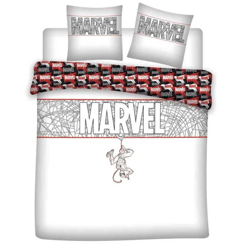 Dekbedovertrek, Spider-Man - Lits Jumeaux - 240 x 220 cm - Katoen