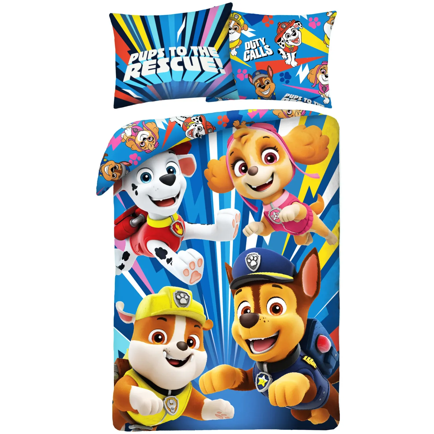 Dekbedovertrek Duty Calls - 140 x 200 cm + 70 x 90 cm - Katoen